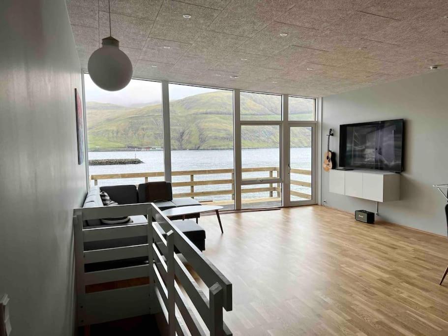 Pauli'S Boathouse Villa Vestmanna Bagian luar foto